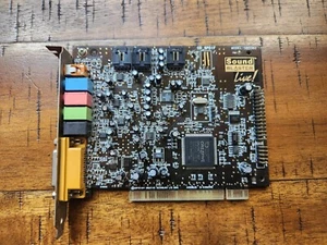 Creative Labs - 5.1 Sound Blaster Live - PCI Card - Model # SB0060 - Picture 1 of 10