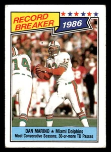 1987 Topps #6a Dan Marino - EX-EXMT *2* *TedsCardShack* - Picture 1 of 2