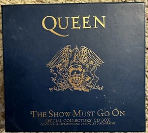 RARE Queen The Show Must Go On 4 track 1991 CD Single Made In England Poster VG+ - Imagen 1 de 10