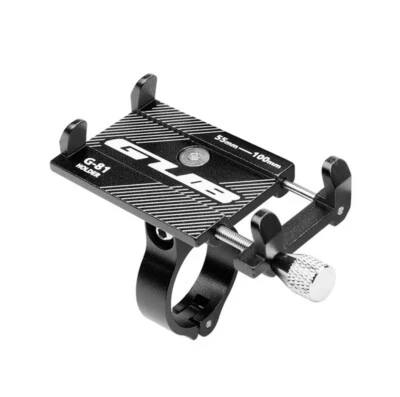 BLACK BIKE MOBILE PHONE HOLDER UNIVERSAL HANDLEBAR MOUNT BRACKET IPHONE SAMSUNG - Image 1 of 4
