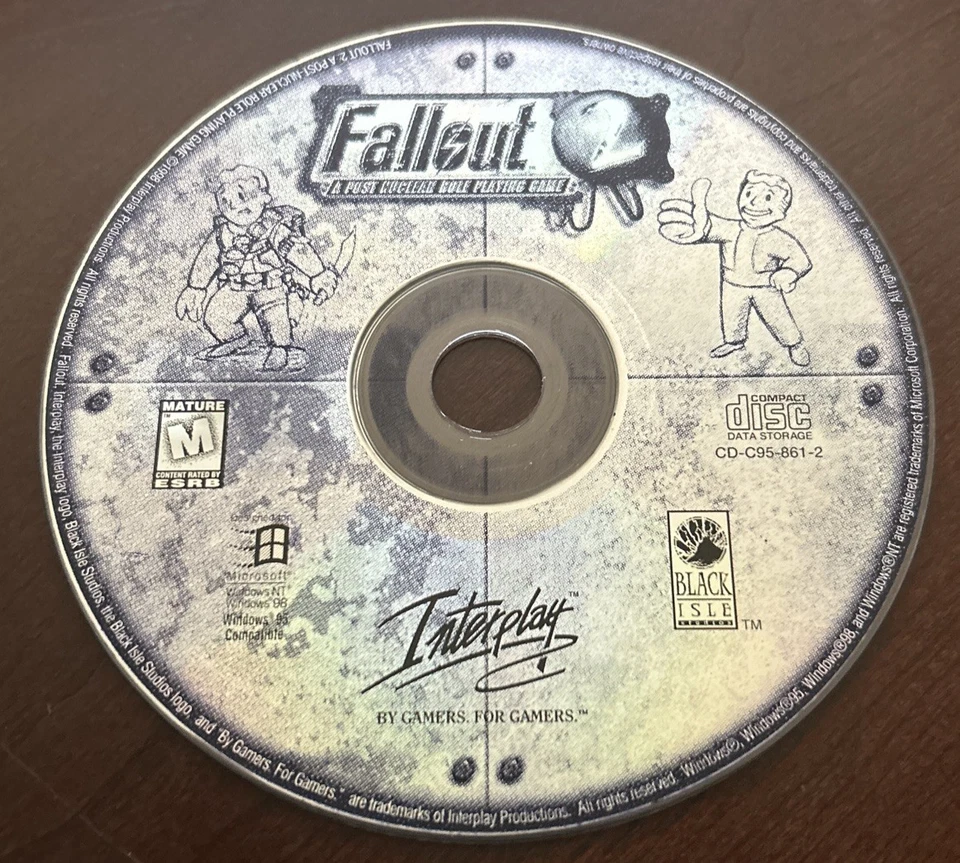 Fallout 2 (PC, 1998) DISC ONLY - Image 1 of 1