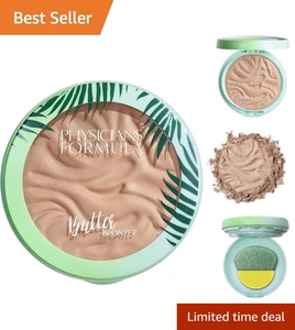 Soft-Focus Murumuru Butter Cream Bronzer - Hydrating Glow for All Skin Tones - Picture 1 of 8
