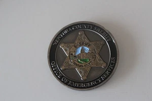 Ventura County Sheriff Office of Emergency Services Challenge Coin - Imagen 1 de 3
