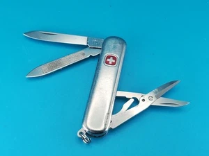 Wenger Esquire Stainless Swiss Army Knife Multi Tool! *THE PRIVATE BANK* - Picture 1 of 8