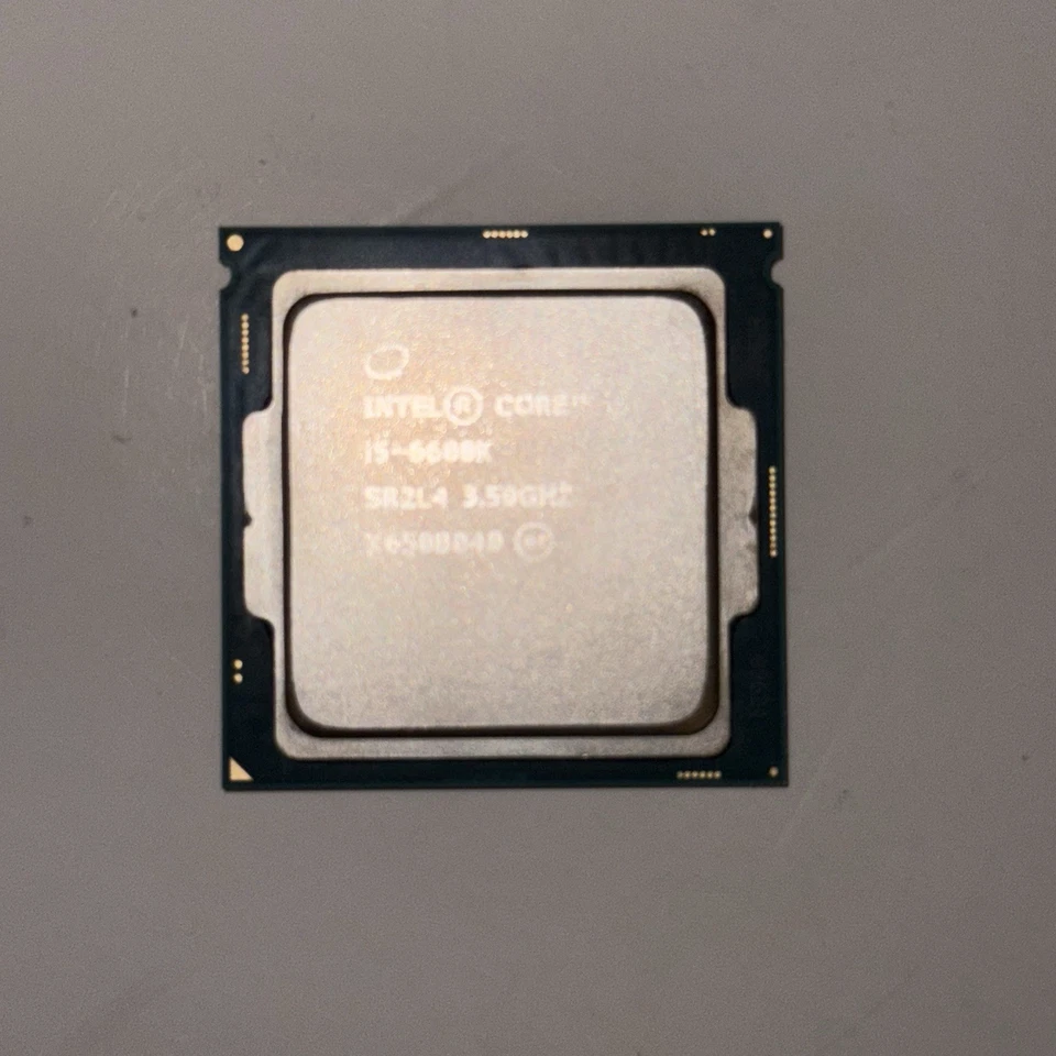Intel Core i5-6600K 3.50GHz Quad Core Processor CPU SRL24 - Tested Working! - Image 1 of 1