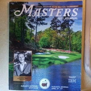 2017 MASTERS GOLF TOURNAMENT OFFICIAL JOURNAL / PROGRAM AUGUSTA NATIONAL C8 - Picture 1 of 5