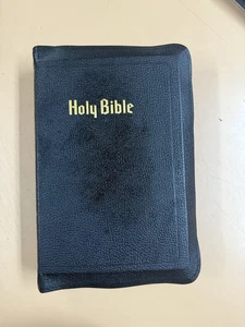 Die inspirierende Bibel mit der Bibel im Alphabet KJV Deluxe Edition 1947 Vintage - Bild 1 von 11