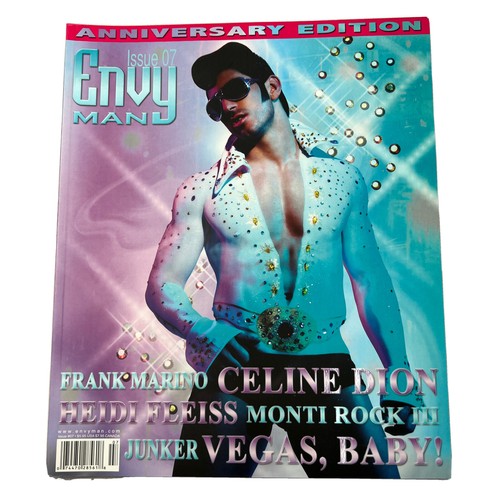 ENVY MAN Magazine Issue #7 Celine Dion Frank Marino Heidi Fleiss