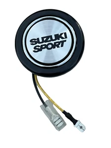 UNIVERSAL RACING STEERING WHEEL HORN BUTTON FOR SUZUKI SPORT JDM JAPAN - Picture 1 of 2