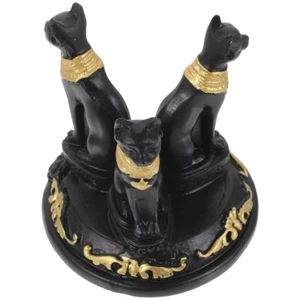 Small Figurines Cat Figurine Cat Resin Figurine Cat Statue Household Decor - Picture 1 of 12