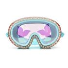 Bling2O Girls Swimming Mask Pink Blue Sea Glitter UV Fun Swim Goggles & Case 6y+