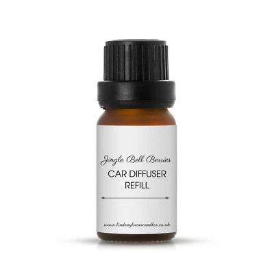 LINDSAY LUCAS Jingle Bell Berries Ricarica Deodorante Auto Natale, Olio Diffusore Auto