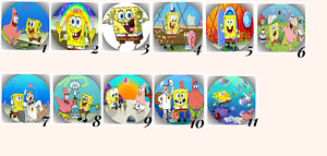 Tortenaufleger Geburtstag Tortenbild Spongebob Fondant-Oblate- Dekor Plus