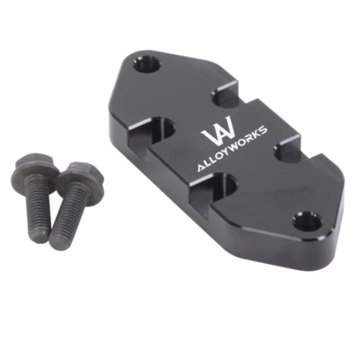 Coolant Block-Off Plate For 01-17 03 Chevy GMC Sierra 2500HD 3500HD 6.6L Duramax Foto 1 de 4