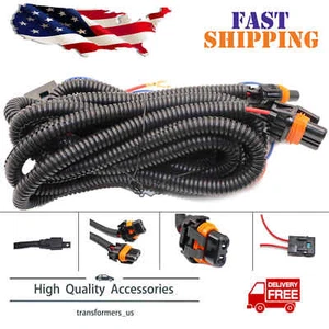 Fog Light Wiring Harness For chevy Silverado 2003-2006 (2007 Classic) 1500 2500 - Picture 1 of 5