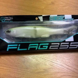 Grow Design works FLAG 255 #008 SPARKLE LEMON Swimbait Swimbait Neu - Bild 1 von 4