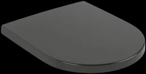 Villeroy & Boch Subway 3.0 Oval WC-Sitz Pure Black Absenkautomatik - Picture 1 of 6