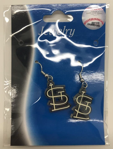 St. Louis Cardinals Earrings - SL Logo Cover