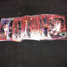 2019-20 NBA Hoops Premium Stock Red Flash Prizm Lot Of 20 Plus 4 Bonus Cards