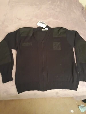 Blauer Commando 207 Zip Front Sweater, Police Uniform 2XL, Reg, Dark Navy - Image 1 of 4