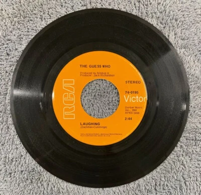 The Guess Who, Laughing / Undun, 7" 45rpm 1969 Foto 1 de 2