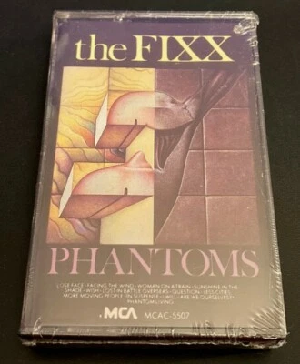 The Fixx: Phantoms (Audio Cassette Tape - MCA 1984) New w/small hole punch - Image 1 of 3