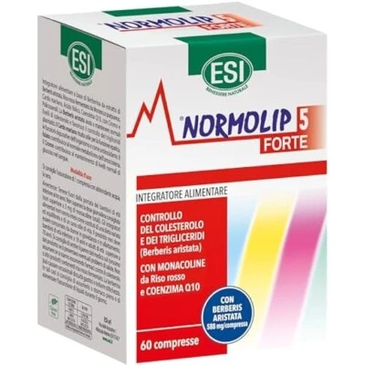 ESI - Normolip 5 Forte, Integratore Alimentare con Berberis, Contribuisce ai Nor - Immagine 1 di 4