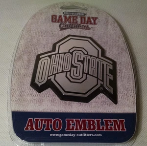 Calcomanía automática cromada Ohio State Buckeyes de Game Day Outfitters NCAA  - Imagen 1 de 6