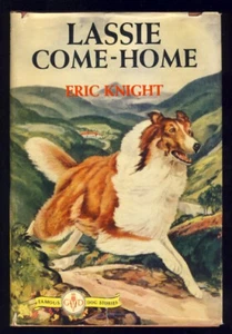 1940 Lassie Come Home Dog Story Rough Collie Return Loyalty Good Dog! HB DJ - Picture 1 of 1