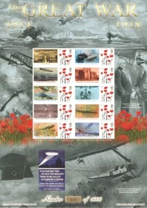 BC-475 2015 The Great War (IX) History of Britain 113 Business Smilers Sheet - Picture 1 of 1