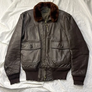 VIETNAM WAR USN G-1 Fliegerjacke Ralph Edwards DSA MIL-J-7823 C (WEP) 38 - Bild 1 von 17