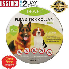 New Dewel Flea and Tick Collar for Small Large Dog 8 Months Protection Us Stock