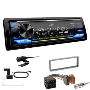 JVC DAB+ Bluetooth USB inkl. Antenne Autoradio für Alfa Romeo GTV silber - Bild 1 von 6