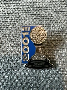 WBCA 2001 Sears Promo Trophy Lapel Pin Women’s  Basketball Vintage - Picture 1 of 2