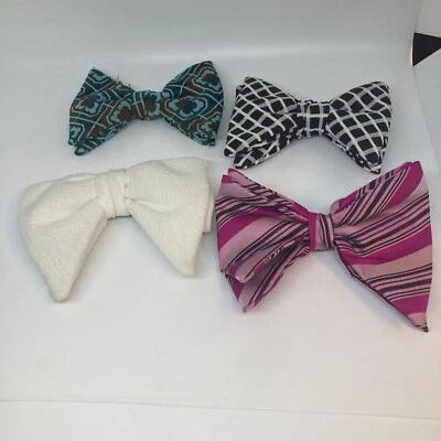 Lote de 4 Corbatas Clip On Vintage Ormond N.Y.C.  Mod Funky Retro años 60 70 Foto 1 de 4