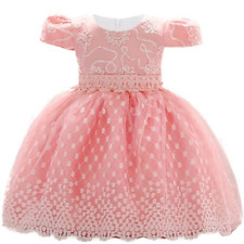 Baby Girl Dress Lace Flower Baptism Dresses for Wedding Kids Clothing Clothes