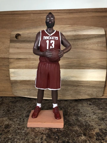 James Harden action figure #13 Houston Rockets Cover