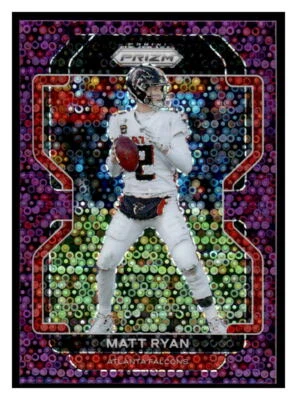 2021 Panini Prizm #324 Matt Ryan No Huddle Purple #/35 - Image 1 of 2