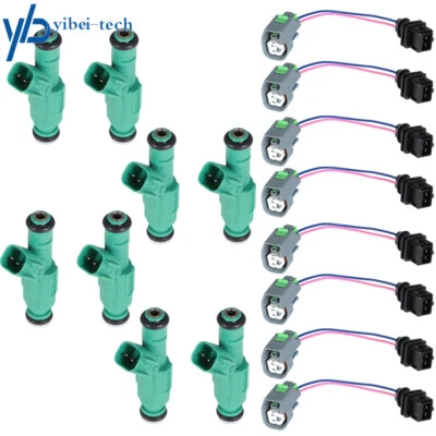 0280155789 8 piezas inyectores de combustible para Dodge Ram 1500 2500 3500 1996-1999 5,2 L 5,9 L Foto 1 de 4