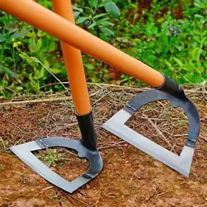 Hollow Hoe Weeding Rake Labor-saving Loosening Soil Artifact Harrow Gardening - Picture 1 of 27