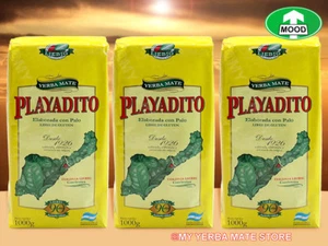 Playadito Yerba Mate - with Stems - 3 Kilos - FREE Shipping! - Picture 1 of 1