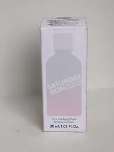 SATURDAY SKIN 10 Glycolic Pore Clarifying Toner 30 ml - CANADIAN SELLER - Picture 1 of 6