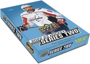 2022-23 Upper Deck Series 2 Two Hobby Box 24 packs Factory Sealed NHL Hockey NEW