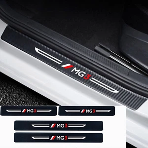 AU STORE For MG 3 Car Door Plate Sill Scuff Anti Scratch Decal Sticker Protector - Picture 1 of 4