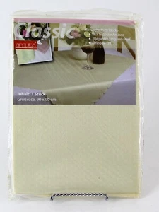 Manta central clásica Arsvita Jacquard tela fácil de cuidar amarillo 90x90 cm - Imagen 1 de 3