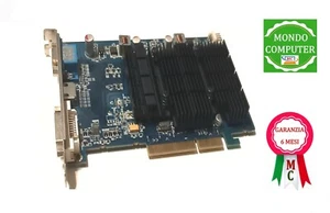 SCHEDA GRAFICA AGP ATI RADEON 512 MB HD 3450 VGA HDMI DVI-I DDR2 - Imagen 1 de 2
