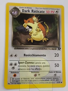Dark Raticate ® Rocket 51/82 ® Comune ® Pokemon ® Italiano ® EX+ - Imagen 1 de 2