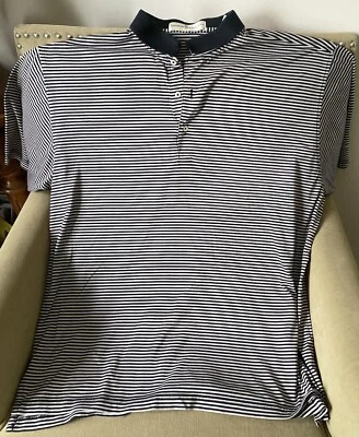 Camisa Polo Fairway & Greene Para Hombres Augusta National Masters Golf Negra/Tostada XL Foto 1 de 4