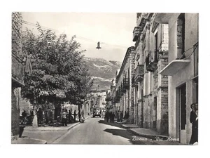 AGRIGENTO BIVONA VIA ROMA ANNO 1959 CARTOLINA NON VIAGGIATA ANIMATA FG - Bild 1 von 2