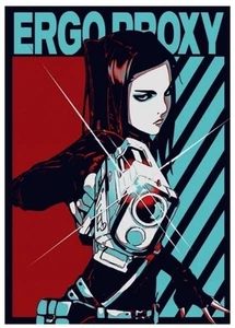 Ergo Proxy Anime Poster 10x14 Cyberpunk Wall Art Print – Dai Satō - Picture 1 of 1